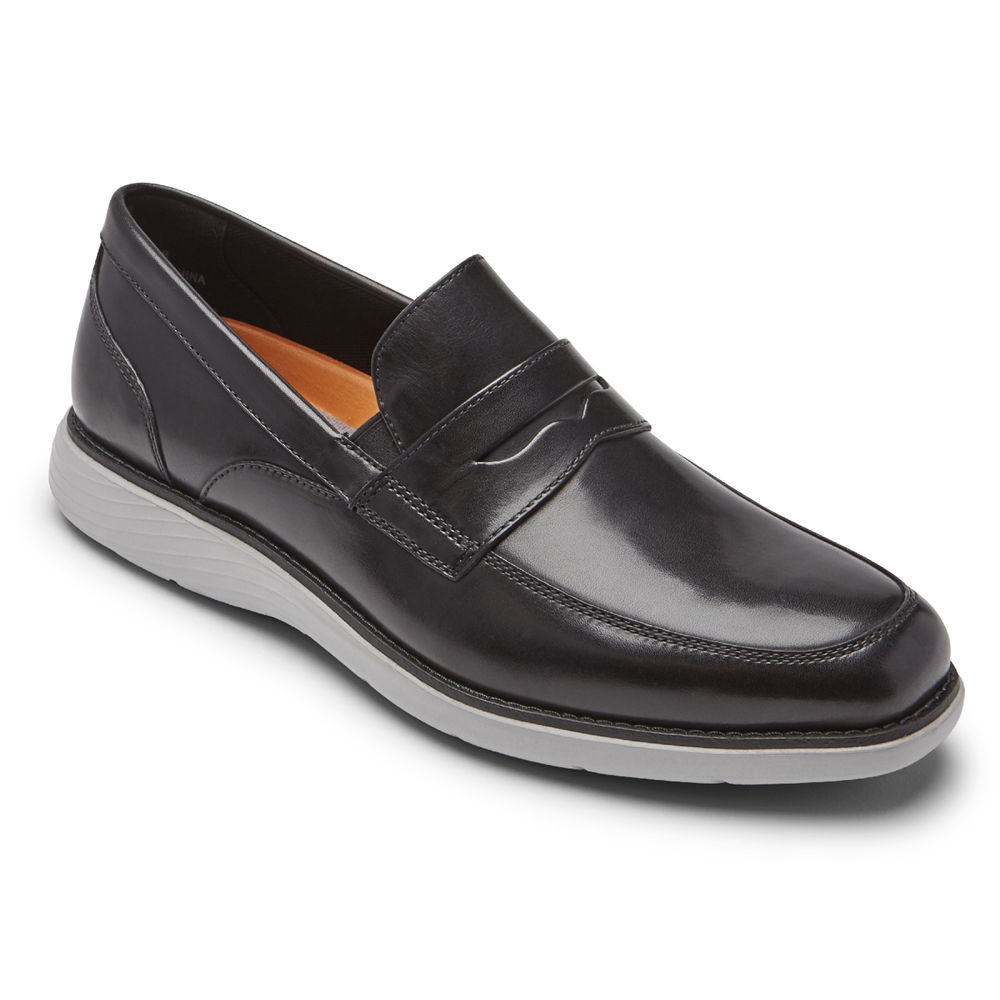 Rockport Loafers Herre Svart - Garett Penny - DFJX36958